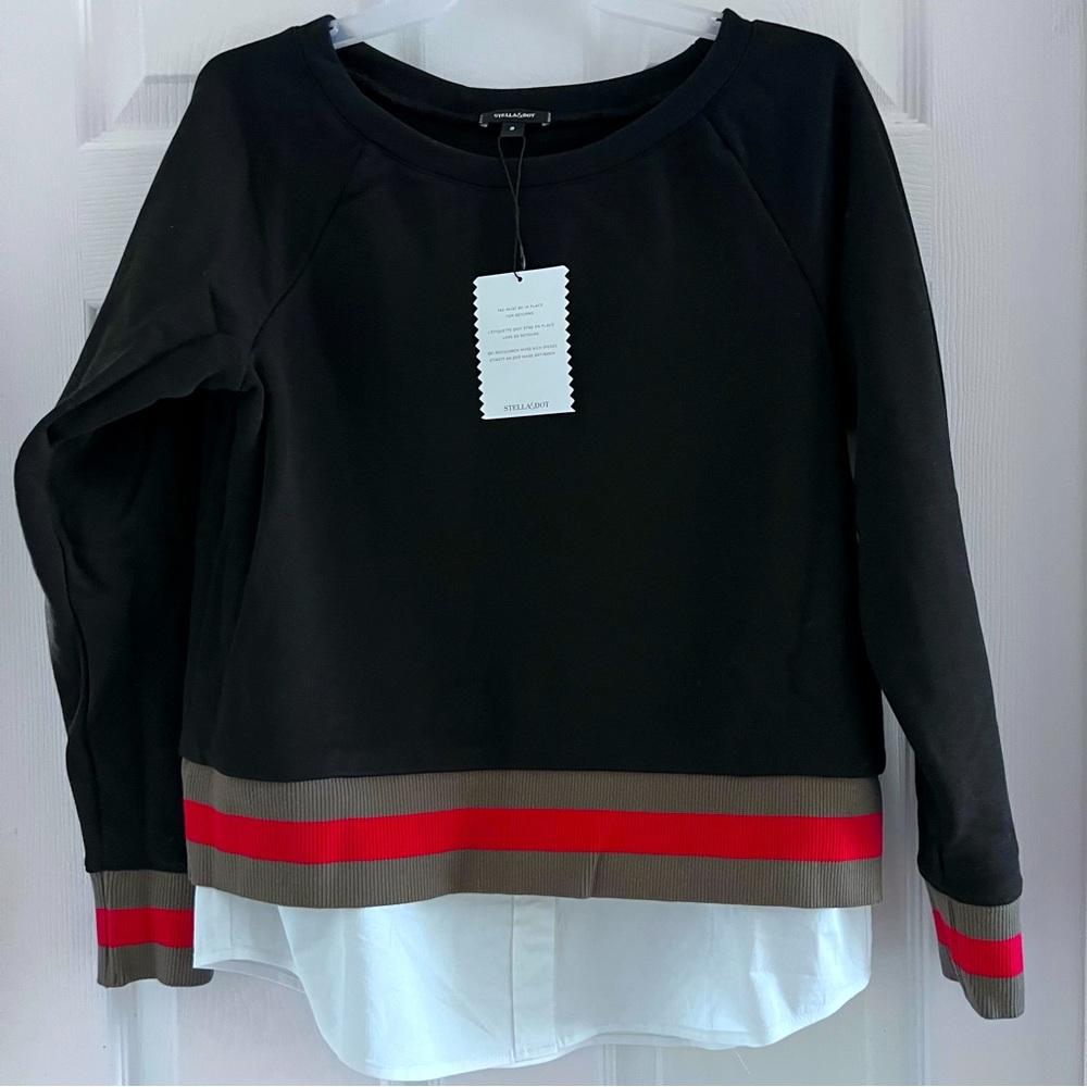Stella & Dot 2 in 1 Pullover - NWT